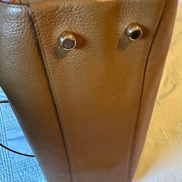 Coach Tan Leather Shoulder Bag - Picture 8 of 9